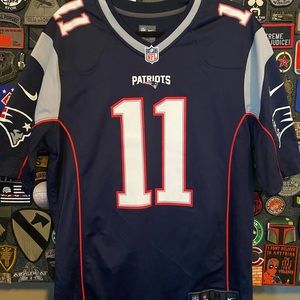 Nike Game New England Patriots Jullian Edelman Home Jersey M